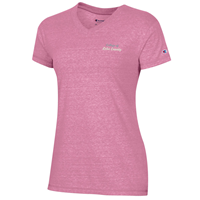 LADIES CLC CHAMPION TRI-BLEND V-NECK TEE